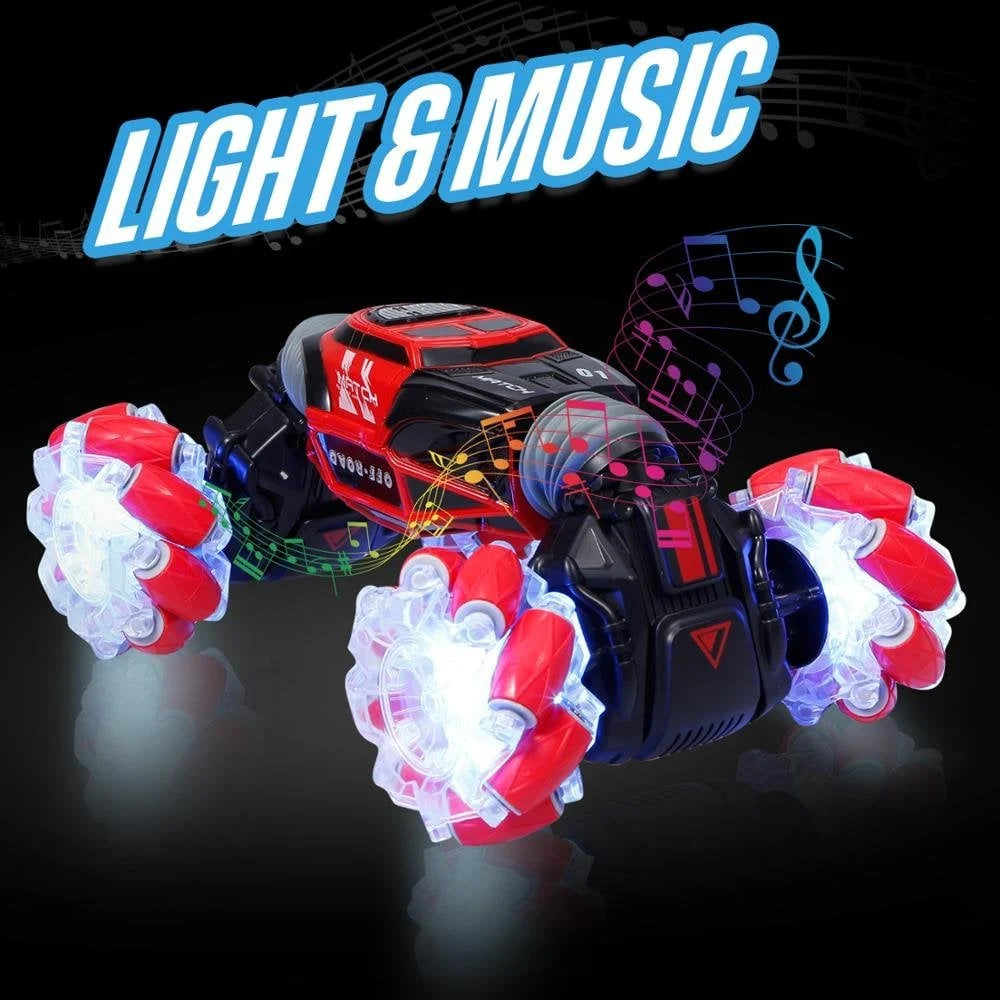OhCar™ Gesture Sensing RC Stunt Car With Light & Music